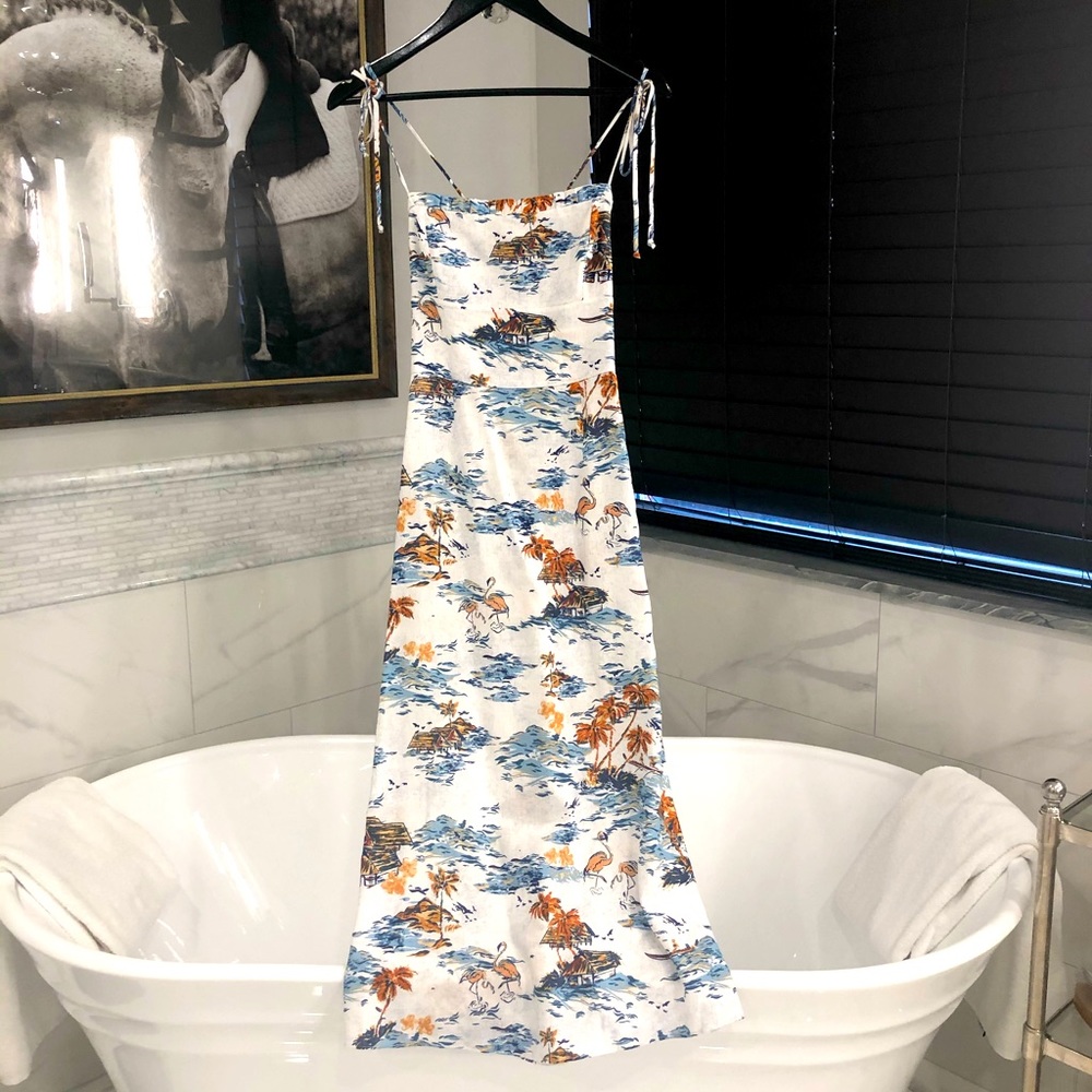 Free People summer linen dress